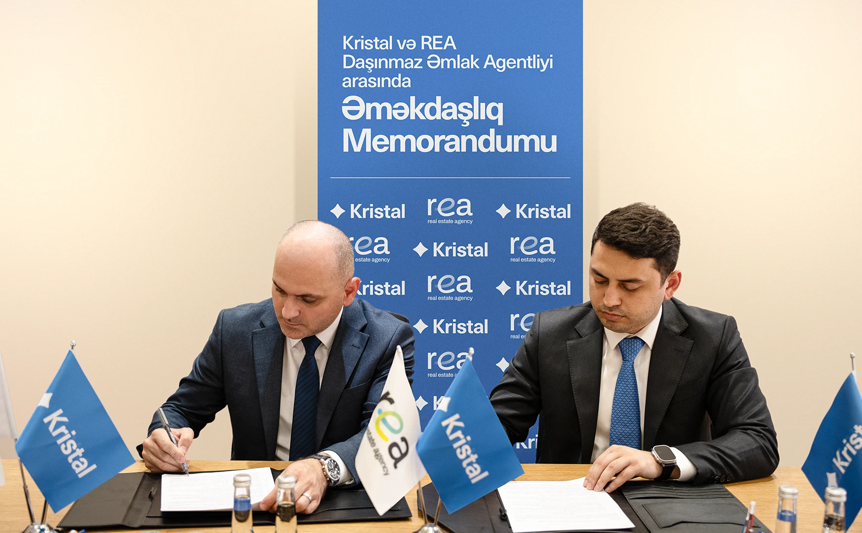 “Kristal” və “REA” Daşınmaz Əmlak Agentliyi əməkdaşlığa başladı!